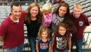Jill, her husband & five children