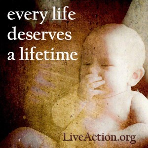 every life deserves a lifetime, baby