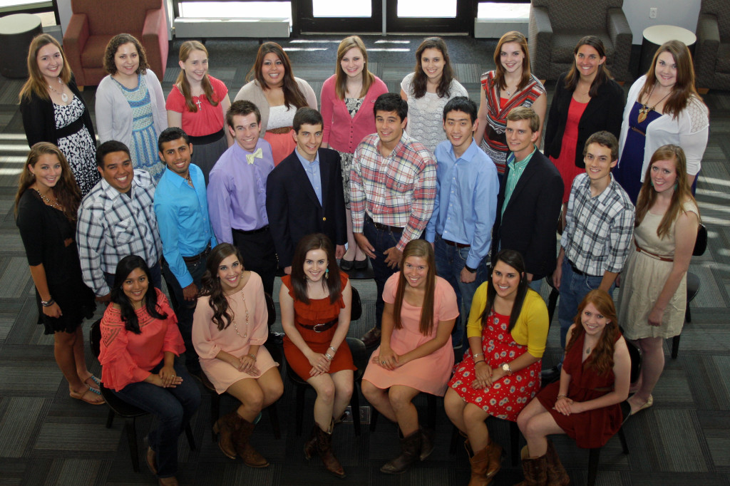 One of the 2013 scholarship groups of the Dr. Joseph Graham Pro-Life Fellowship