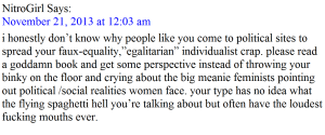 From the people who brought us sensitivity training