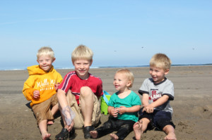 Matthew, Micah, Mikayla, and Jesse