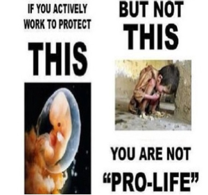 If only liberals realized signs like this work both ways.