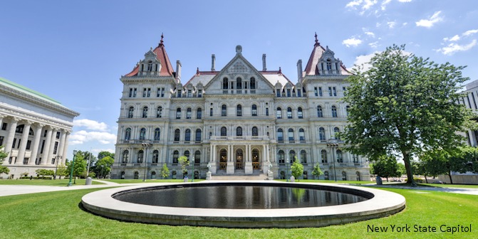 New York State Capitol.