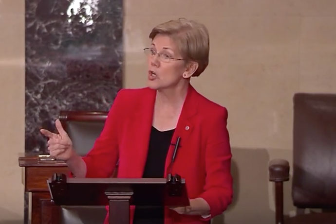 late-term abortion supporter elizabeth warren