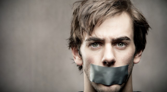 silent, speech, censorship