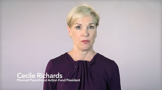 Cecile Richards, president of Planned Parenthood, aims to turn eight states into abortion havens.