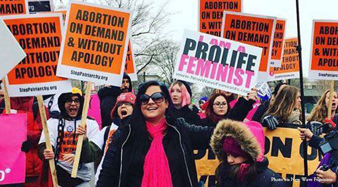 pro-life feminist, women