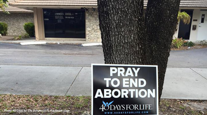 abortion, 40 Days