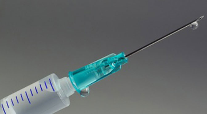 Assisted suicide injection needle