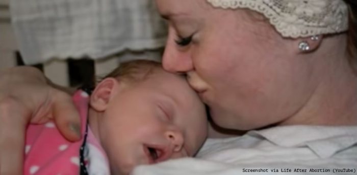 Summer and her boyfriend found abortion reversal and saved their daughter, Finley.