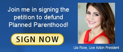 Sign the petition to defund America's abortion corporation, Planned Parenthood.