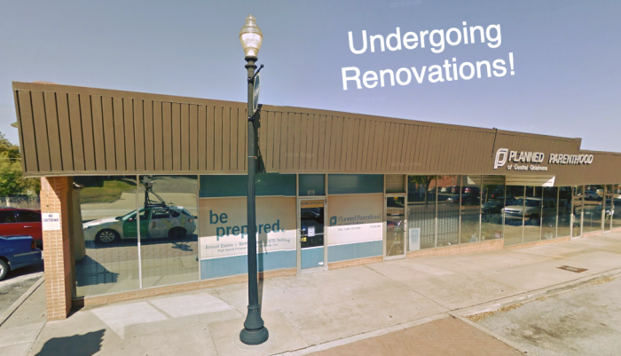 Undergoing renovations to commit abortions