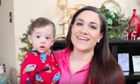 Jordan Cheyenne with her son Christian