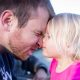 Lairs Johnston with his foster daughter