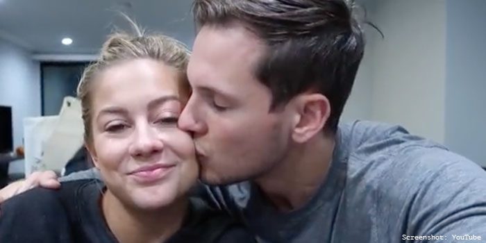 Olympic gymnast Shawn Johnson with her husband Andrew East, speaking out about her miscarriage