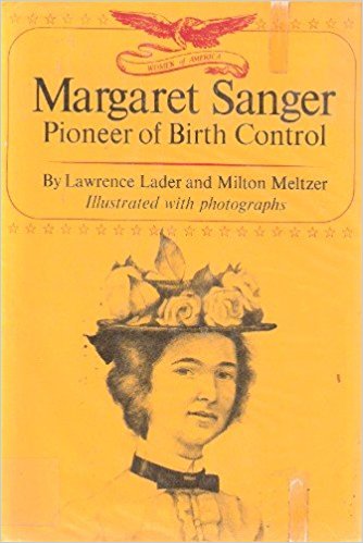 Book by Larry Lader on Margaret Sanger