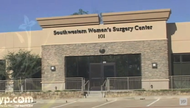 Southwestern Women's Options late-term abortion facility Dallas.