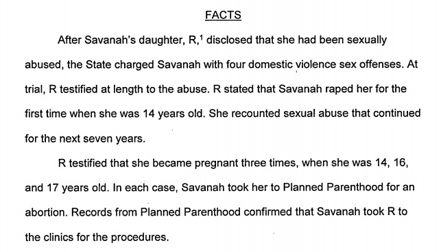 Image: George Savanah impregnates daughter three times and takes her to Planned Parenthood