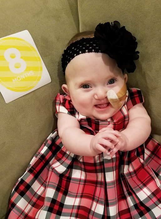 Eliana, whose parents refused abortions, celebrates turning 8 months old
