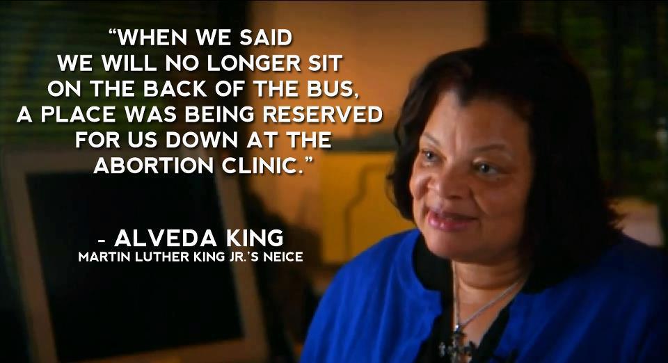 Image: Dr. Alveda King in Maafa21