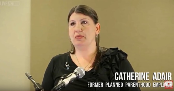 Image: Catherine Adair in Aiding series about Planned Parenthood child sexual abuse cover up
