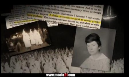 Image: Margaret Sanger meets with Klan from film Maafa21