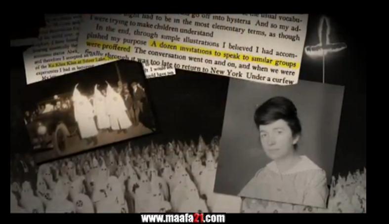 Image: Margaret Sanger spoke to KKK from Maafa21