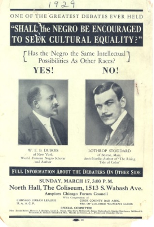 Image: Lothrop Stoddard debate about Black equality