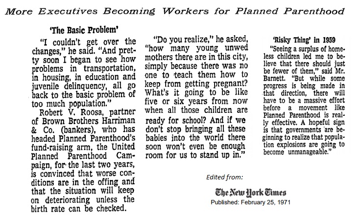 Image: Article on Planned Parenthood 