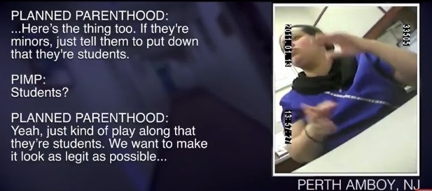 Image: Planned Parenthood staffers aid sex traffickers (Image Credit: Live Action)