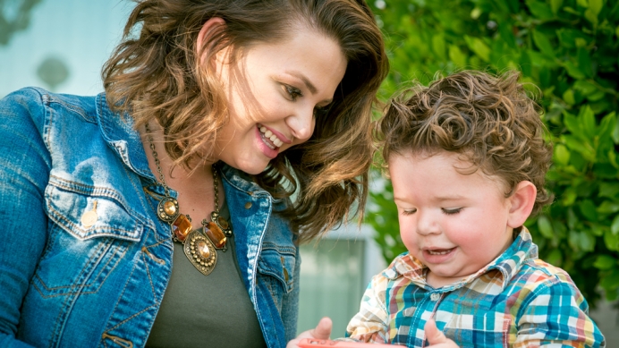 Rebekah Buell and her son, Zechariah, who she rescued through the abortion pill reversal in 2013. Photo Courtesy: Focus on the Family