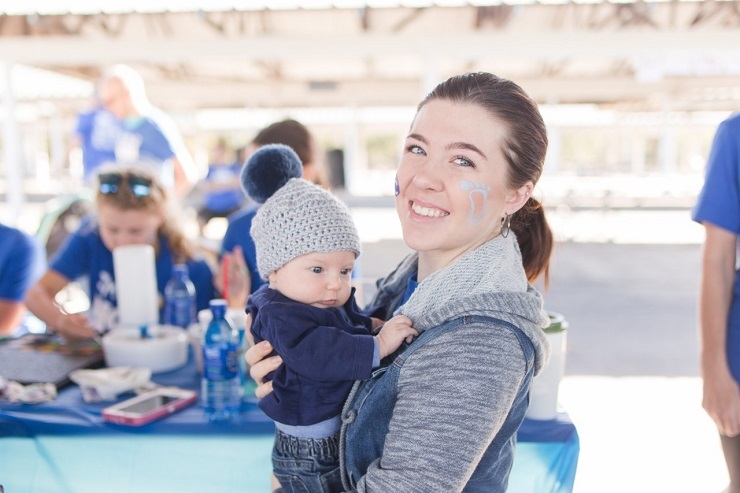 Faith and Noah joined Pregnancy Resource Center of Rolla at the Walk for Life.