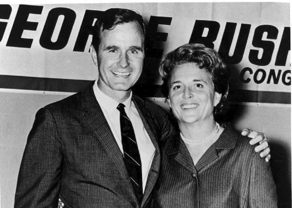 Image: George HW Bush elected to Congress 1966 with wife Barbara (Image credit: Credit: George Bush Presidential Library and Museum)