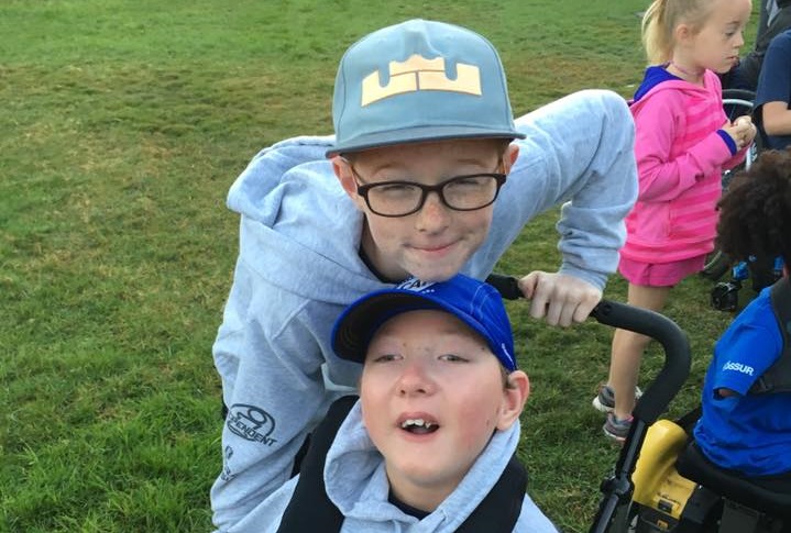 Triathlon brothers Noah and Lucas Aldrich