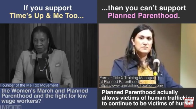 Image: Tarana Burke a Planned Parenthood supporter silent about PPs cover up of child sexual abuse
