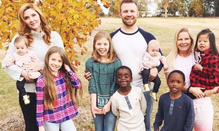 The Braniff family includes seven children, five of whom were adopted.