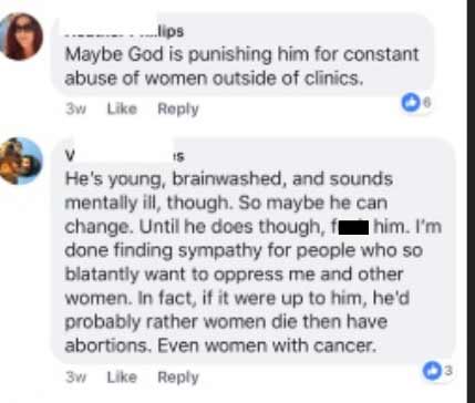 pro-life teen harassed while fighting cancer