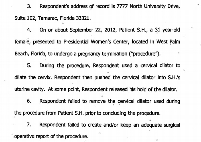 Image: Frank Rodriguez disciplined for botched abortion