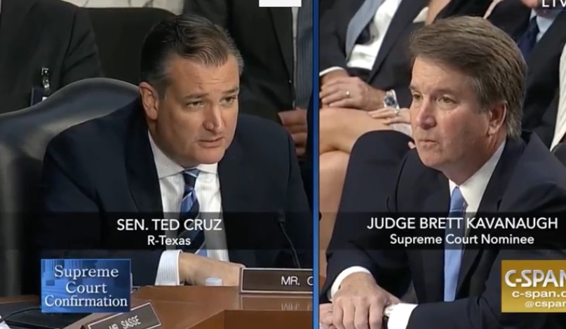 Image: Judge Brett Kavanaugh on contraceptives