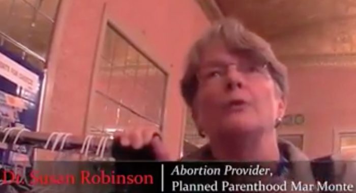 Susan Robinson, Planned Parenthood abortionist