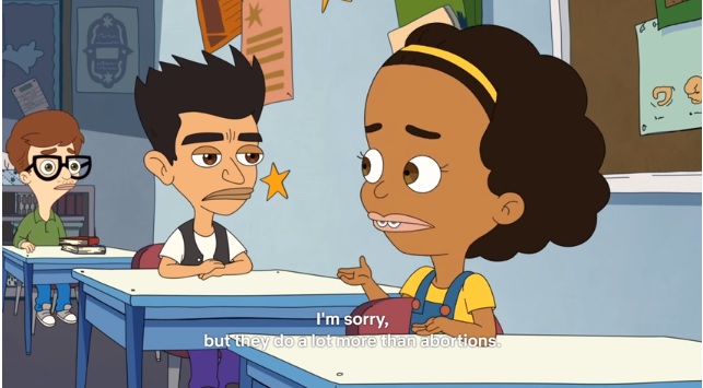 Image: Netflix series Big Mouth Series on Planned Parenthood (Image: YouTube) 