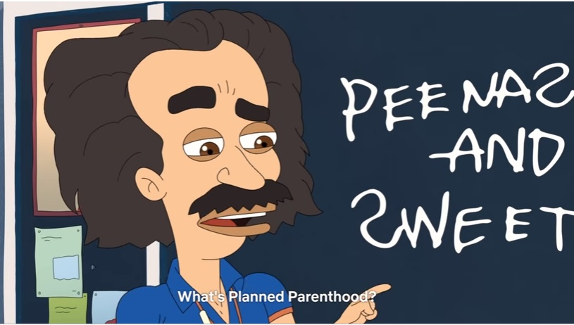 Coach Steve in Big Mouth asks about Planned Parenthood - Live Action News