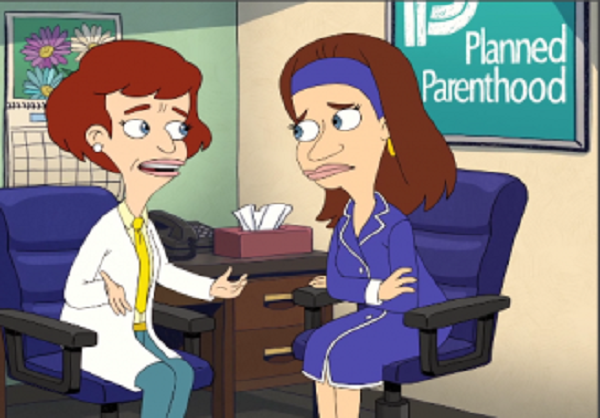 Image: Netflix show Big Mouth highlights Planned Parenthood (Image: Newsbusters)