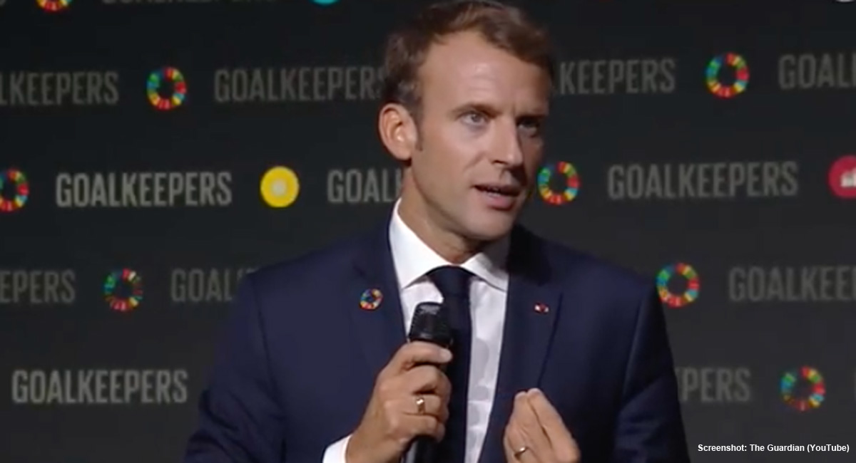 Emmanuel Macron, president of France