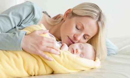 newborn baby mother, maternity home
