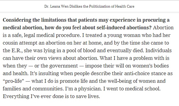 Image: New York Times asks Planned Parenthood prez about self-managed abortion 