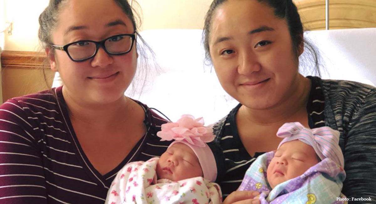 twin sisters daughters