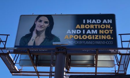 Planned Parenthood billboard Iowa