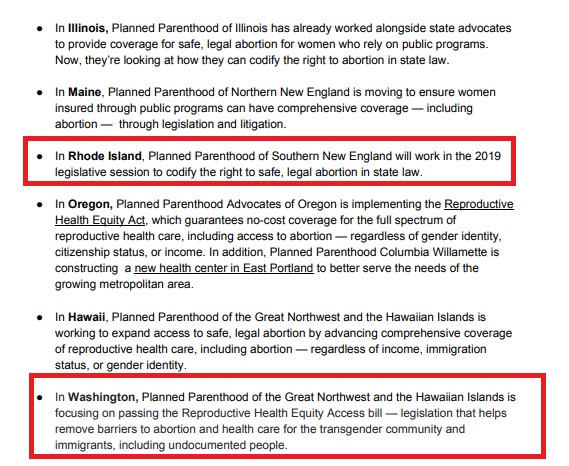 Image: Planned Parenthood plan to expand abortion pass RHA Acts
