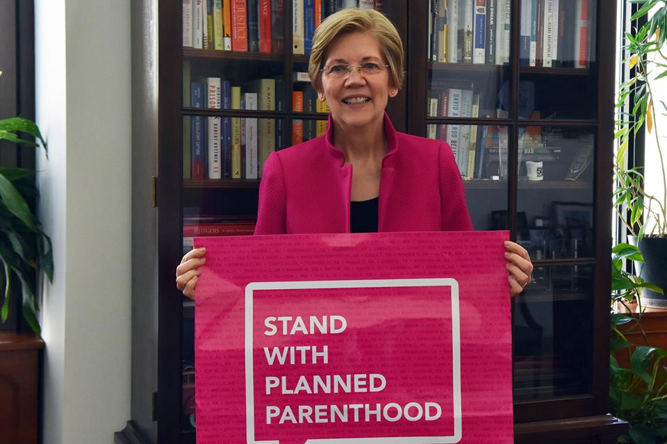 Image: Elizabeth Warren sold out to Planned Parenthood, abortion